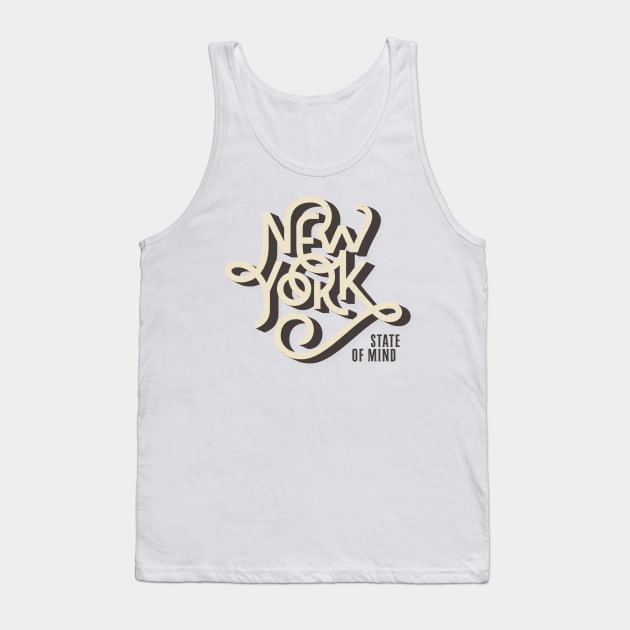 New York State of Mind Tank Top by Rush Creative Tees